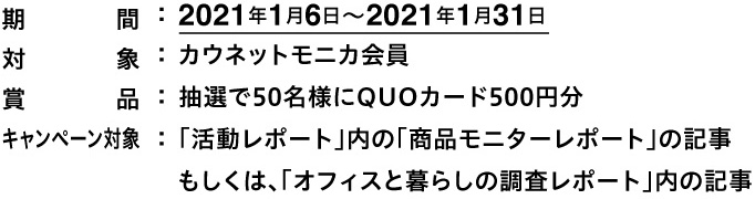 キャンペーン概要