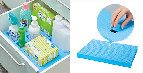 引き出しすっきり収納シート