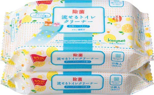 【10月前半のモニチャレ】流せるトイレクリーナー大判　グレープフルーツ★５０名様★